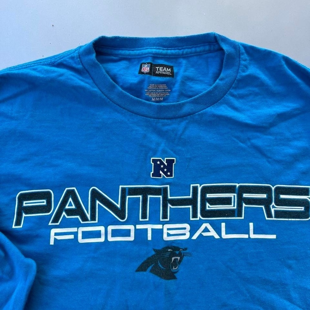Carolina Panthers blue long sleeve shirt - Picture 3 of 6